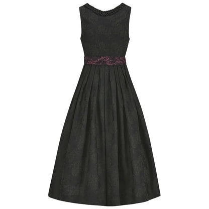 Dark Floral Dirndl
