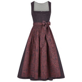 Plum Burgundy Dirndl