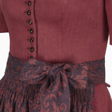 Wine Red Dirndl