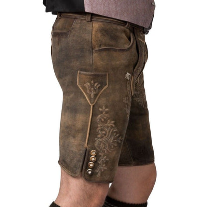 Alpine Fit Brown Lederhosen
