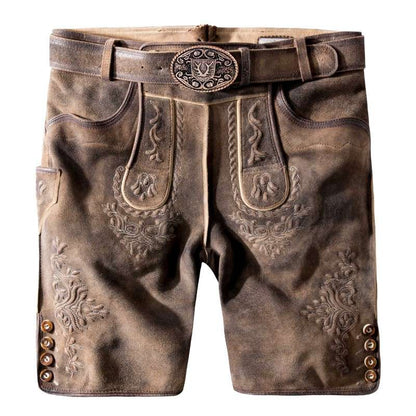 Alpine Fit Brown Lederhosen