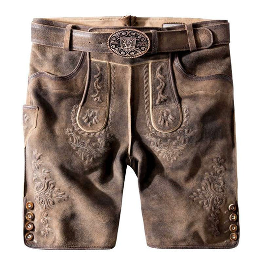 Alpine Fit Brown Lederhosen