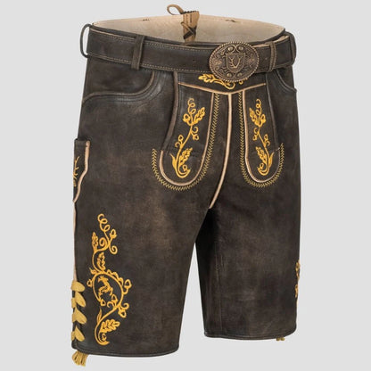 Bavarian Brown Lederhosen