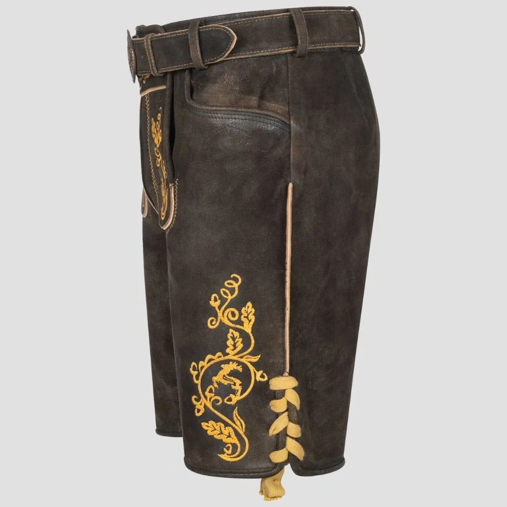 Bavarian Brown Lederhosen