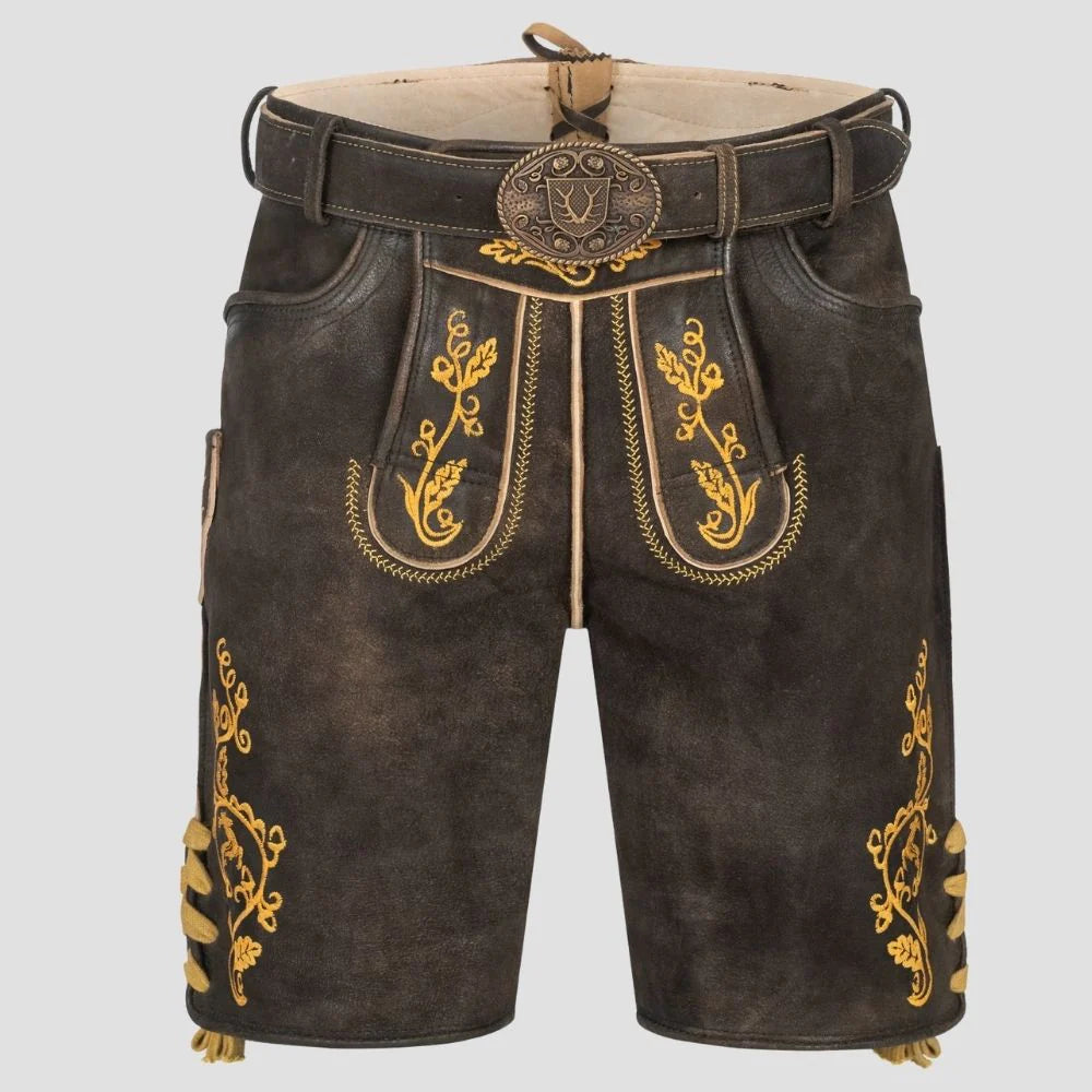 Bavarian Brown Lederhosen