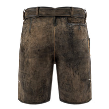 Load image into Gallery viewer, BAVARIAN MEN LEDERHOSEN SHORT WITH TRADITIONAL EMBROIDERY
