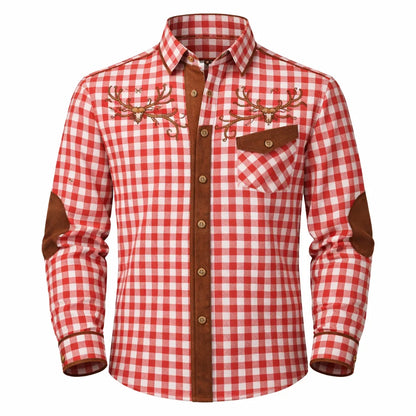 Trachten Shirt Red