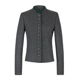 Bavarian Women Dirndl Jacket Black