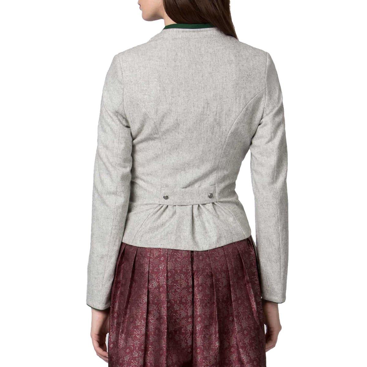 Bavarian Women Dirndl Jacket Grey