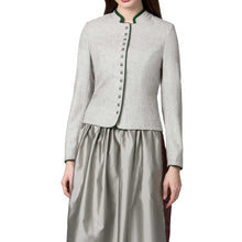 Load image into Gallery viewer, BAVARIAN WOMEN DIRNDL JACKET GREY
