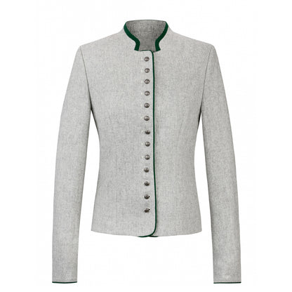 Bavarian Women Dirndl Jacket Grey