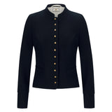 Bavarian Dirndl Jacket Black-Blue
