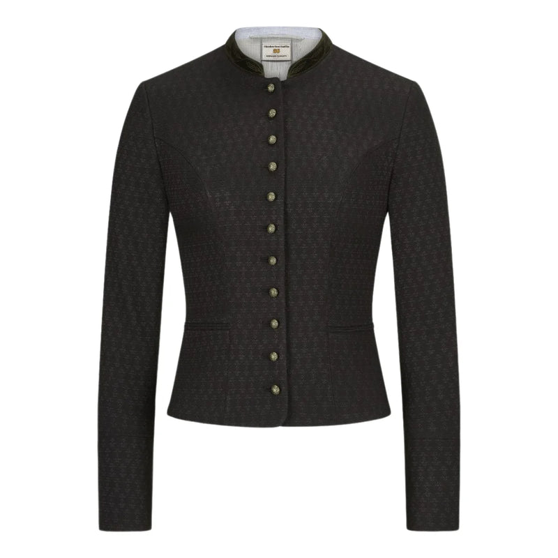 Bavarian Women Dirndl Jacket (Black)