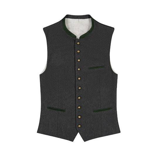 Black German Waistcoat