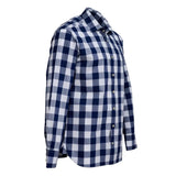 Blue Check Trachten Shirt