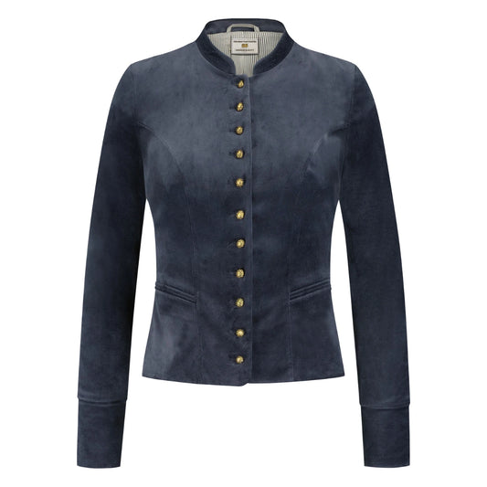 Bavarian Dirndl Jacket (Blue Haz)