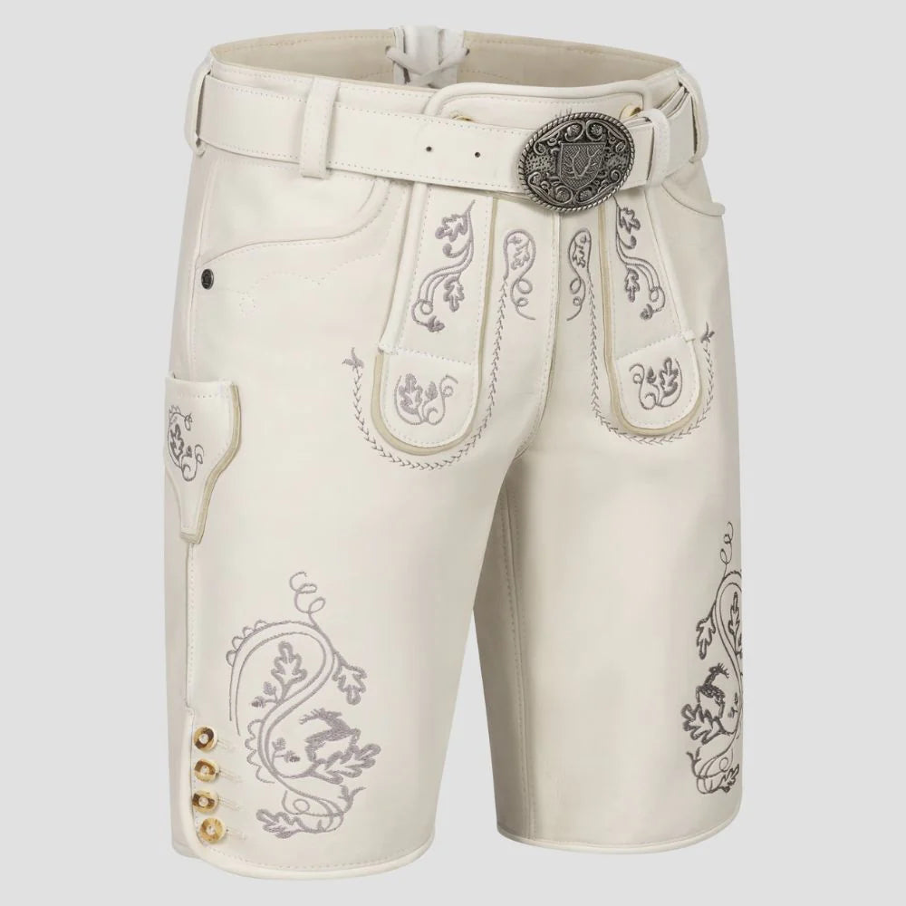 Royal White Lederhosen