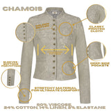 Bavarian Dirndl Jacket (Chamois)