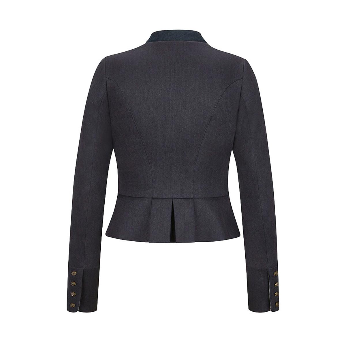 Bavarian Women Dirndl Jacket (Charcoal Gray)