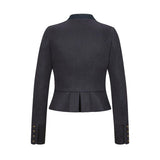 Bavarian Women Dirndl Jacket (Charcoal Gray)
