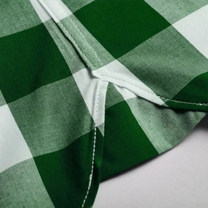 Green Checkered Shirt