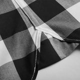 Large Black Checkered Shirt