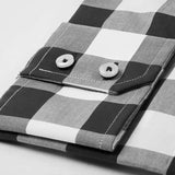 Large Black Checkered Shirt