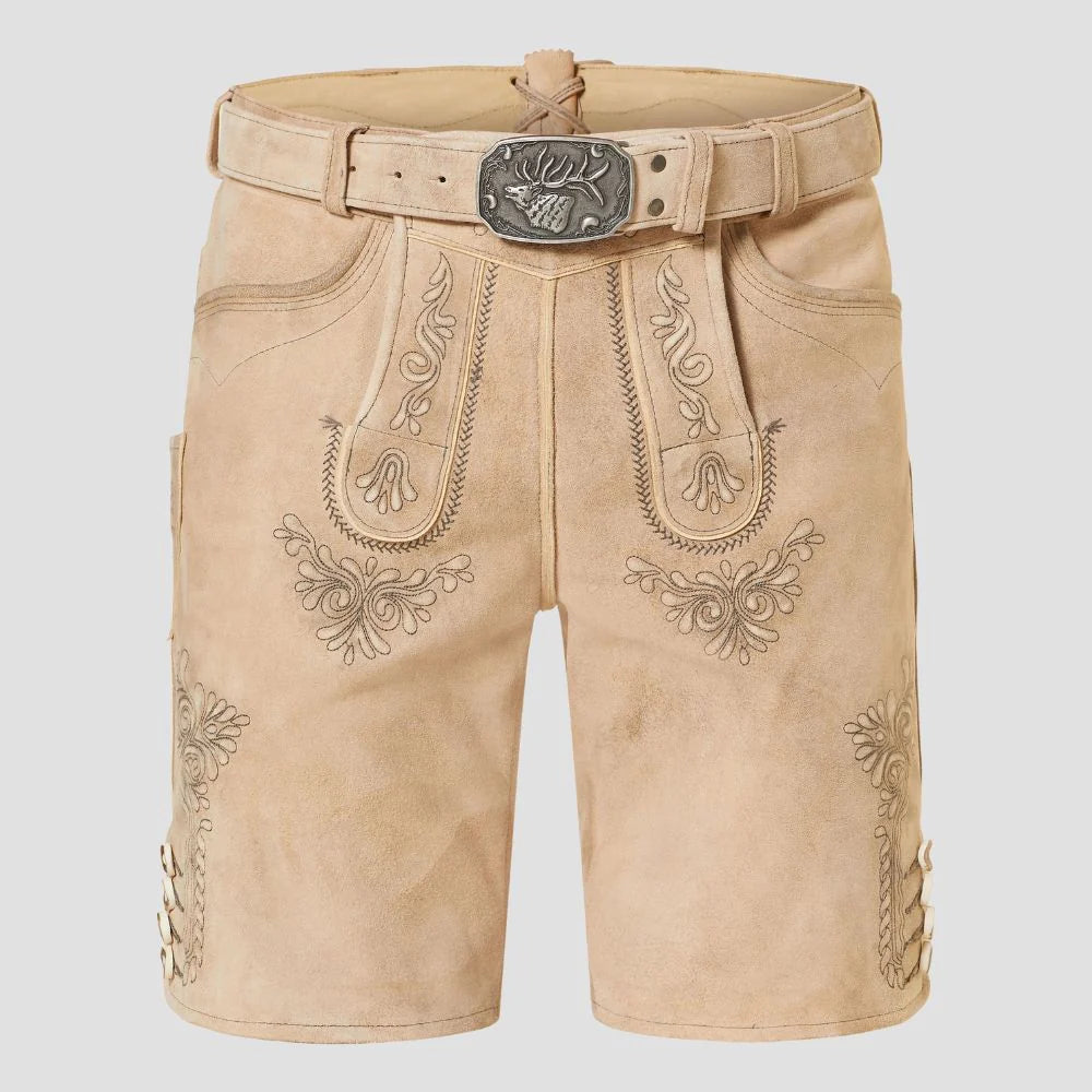 Alpine Beige Lederhosen