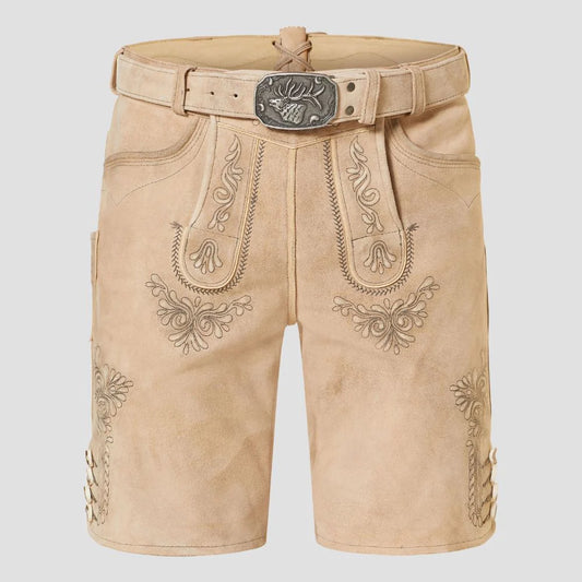 Alpine Beige Lederhosen