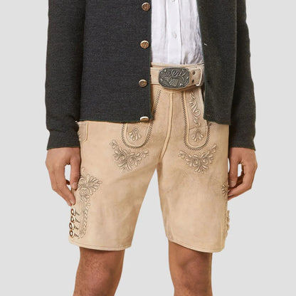 Alpine Beige Lederhosen