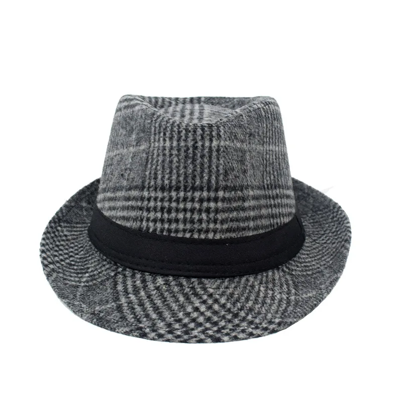 Lederhosen Checkered Fedora Hat