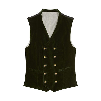Olive Green German Waistcoat