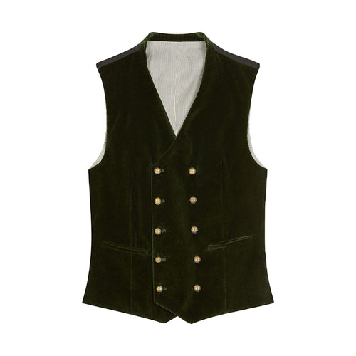 Olive Green German Waistcoat