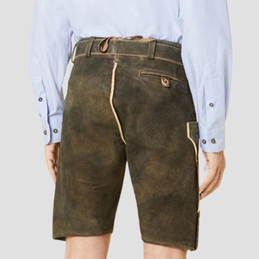 Dark Rustic Lederhosen