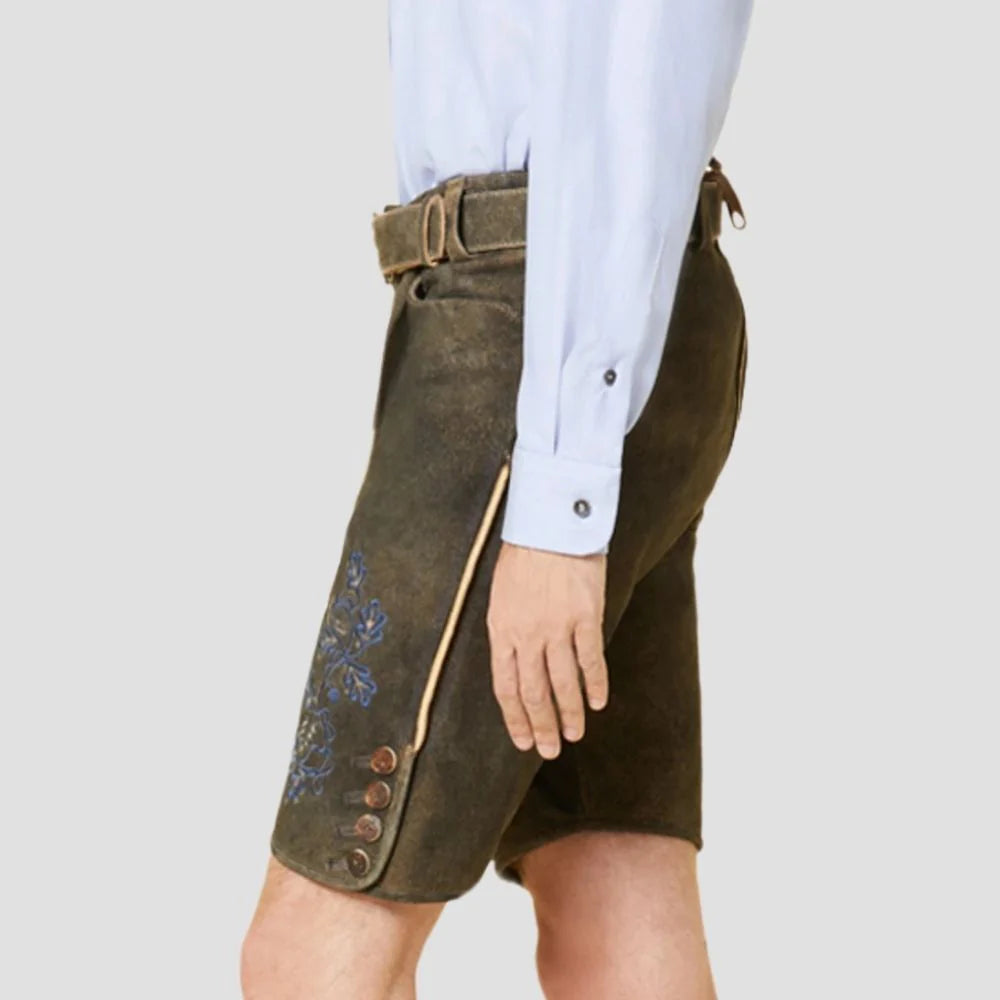Dark Rustic Lederhosen