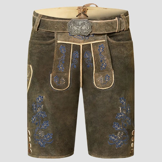 Dark Rustic Lederhosen