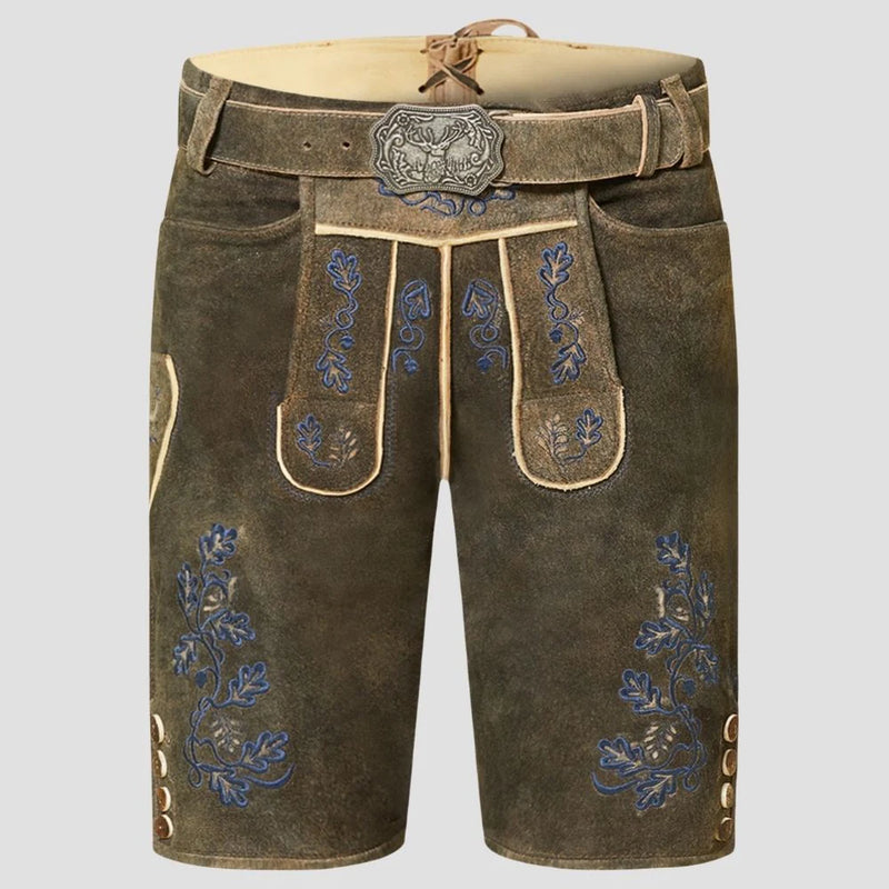 Dark Rustic Lederhosen