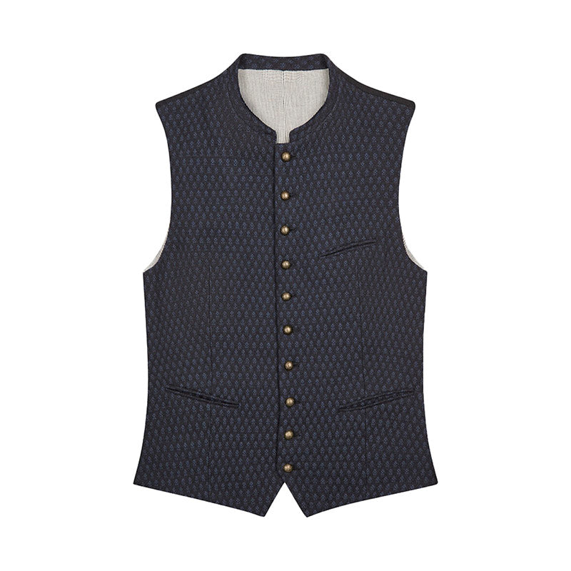 Trachten Deep Blue Vest