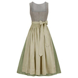 Dirndl Dress Gray & Green