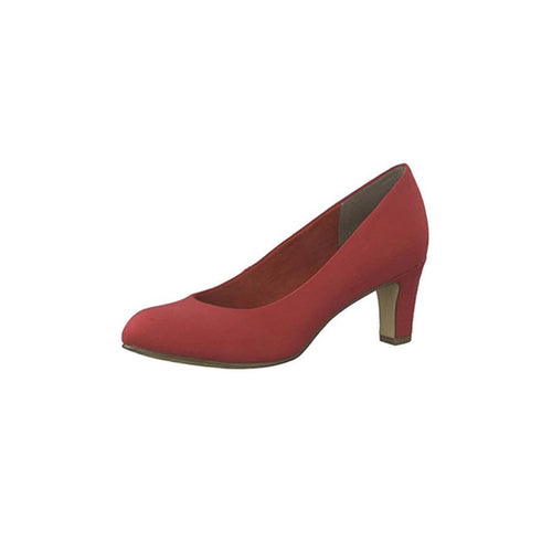 DIRNDL SHOES LONG HEEL RED