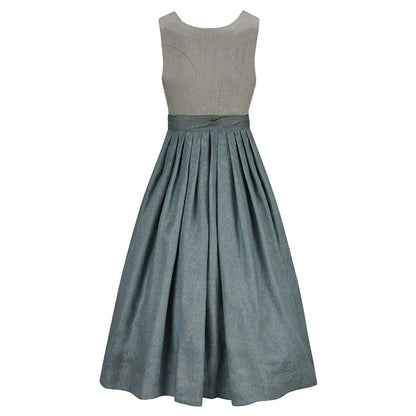 German Dirndl Greyish Teal