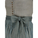 German Dirndl Greyish Teal