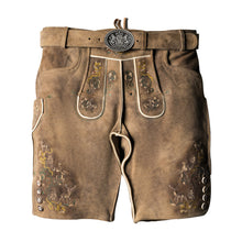 Load image into Gallery viewer, GERMAN VINTAGE MENS FASHION LEDERHOSEN
