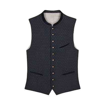 Trachten Gray Bluish Vest