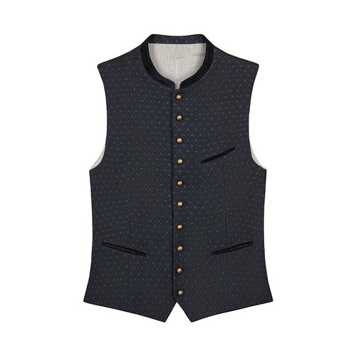 Trachten Gray Bluish Vest