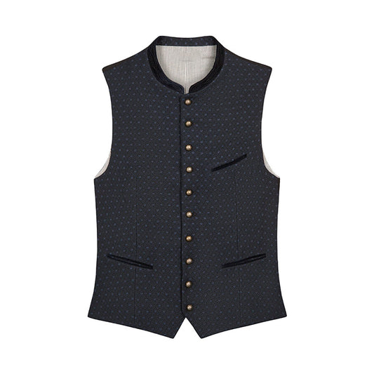 Trachten Gray Bluish Vest