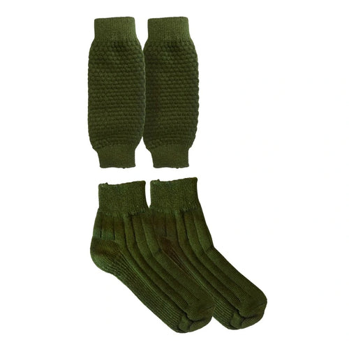 Trachten Calf Socks (Green)
