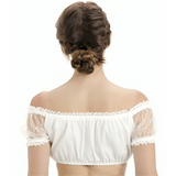 Off Shoulder Dirndl Blouse