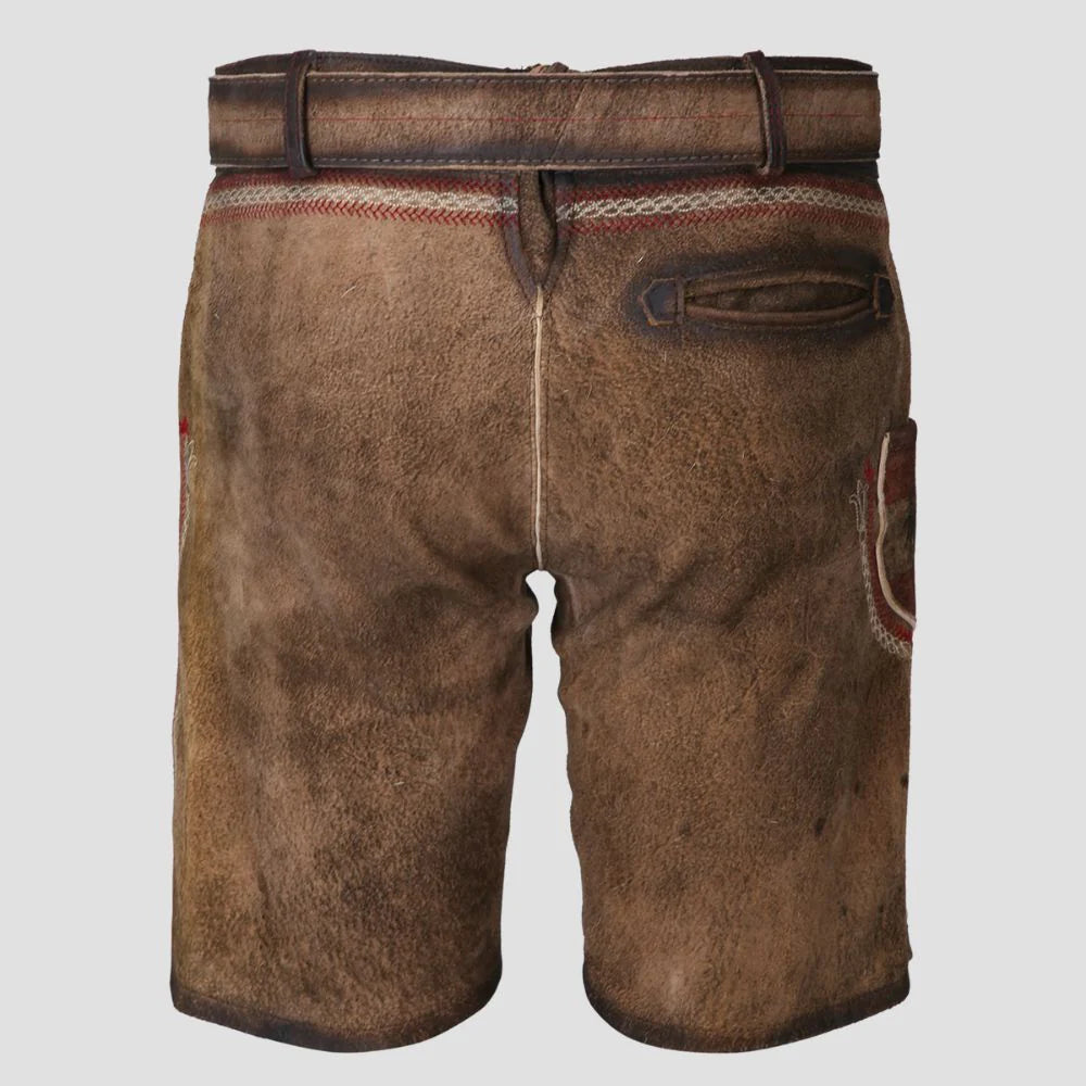 Coffee Brown Lederhosen