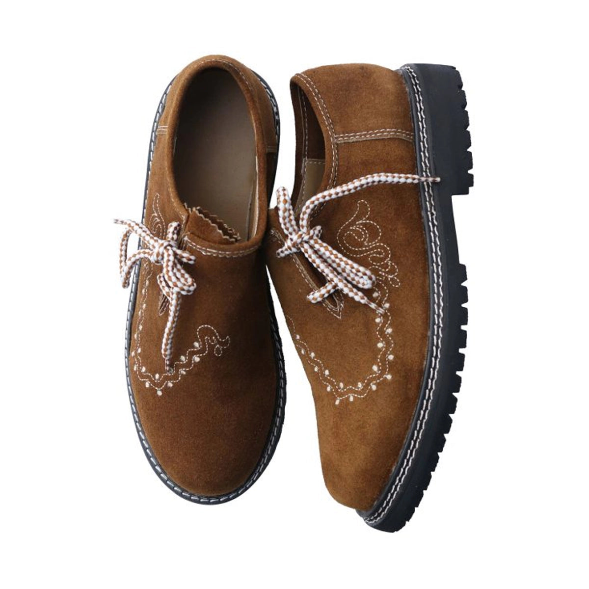 LEDERHOSEN HAFERL MEN SHOES CAMEL BROWN